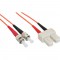 LWL câble duplex, InLine®, ST/SC 62,5/125µm, 7,5m