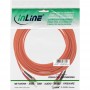 LWL câble duplex, InLine®, ST/ST 62,5/125µm, 10m