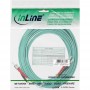 Câble duplex optique en fibre InLine® ST / ST 50 / 125µm OM3 7.5m