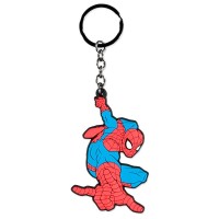 Marvel Spiderman rubber keychain