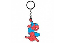Marvel Spiderman rubber keychain