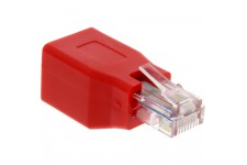 Adaptateur InLine® Crossover RJ45 mâle à femelle