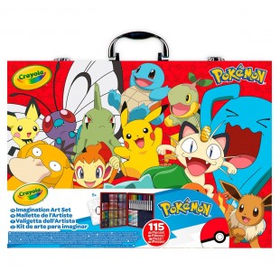 Crayola Pokemon Artist briefcase