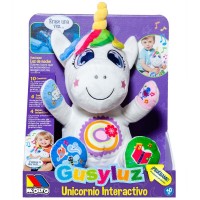 Gusy luz Friends Unicorn interactive plush toy