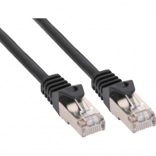 Câble patch, FTP, Cat.5e, noir, 1,5m, InLine®