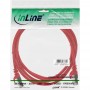 Câble patch, FTP, Cat.5e, rouge, 0,3m, InLine®