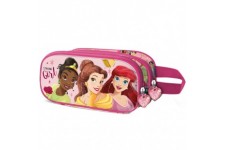 Disney Princess Strong 3D double pencil case