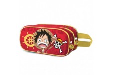 One piece Luffy 3D double pencil case