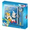 Sonic The Hedgehot Lets Roll set diary + pen