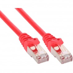 Câble patch, S-FTP, Cat.5e, rouge, 20m, InLine®