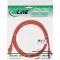 Câble patch, S-FTP, Cat.5e, orange, 0,5m, InLine®