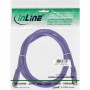 Câble patch, S-FTP, Cat.5e, pourpre, 0,5m, InLine®