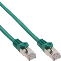 Câble patch, S-FTP, Cat.5e, vert, 0,3m, InLine®