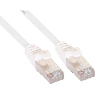 Câble patch, S-FTP, Cat.5e, blanc, 5m, InLine®