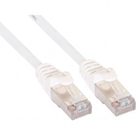 Câble patch, S-FTP, Cat.5e, blanc, 50m, InLine®