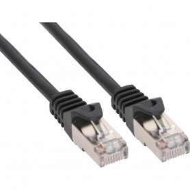 Câble patch, S-FTP, Cat.5e, noir, 25m, InLine®