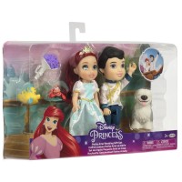 Disney The Little Mermaid Ariel + Eric doll 15cm