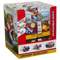 Mario Kart wave 1 Super Mario Coin Racers assorted display 12 figures 6cm