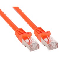 Câble patch, S-FTP, Cat.5e, orange, 0,25m, InLine®