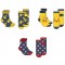 Pokemon assorted pack 3 socks adult