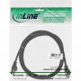 Câble patch, UTP, InLine®, Cat.5e, noir, 0,5m