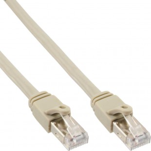 Câble patch, S-FTP/PIMF, InLine®, Cat.6 certifié, gris, 15m