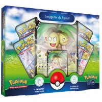 Spanish Pokemon Go Exeggutor de Alola V Collectible card game box