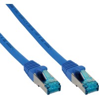 Câble patch Cat.6(A) S-STP/PIMF, InLine®, sans halogènes 500MHz, bleu, 10m