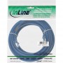 Câble patch Cat.6(A) S-STP/PIMF, InLine®, sans halogènes 500MHz, bleu, 10m