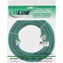 Câble patch Cat.6(A) S-STP/PIMF, InLine®, sans halogènes 500MHz, vert, 10m