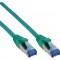 Câble patch Cat.6(A) S-STP/PIMF, InLine®, sans halogènes 500MHz, vert, 2m