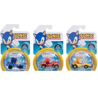 Sonic The Hedgehog serie 3 vehicles assorted pack 8 figures