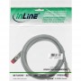 Câble de raccordement InLine® S / FTP PiMF Cat.6 250 MHz sans cuivre halogène gris 0,5 m