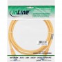 Câble patch Cat.6(A) S-STP/PIMF, InLine®, sans halogènes 500MHz, jaune, 1,5m