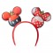 Loungefly Disney Mickey &38 Minnie Christmas ear headband