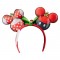 Loungefly Disney Mickey &38 Minnie Christmas ear headband