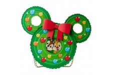 Loungefly Disney Chip and Dale Christmas crossbody bag