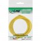 Câble patch InLine® S / FTP PiMF Cat.6 250 MHz sans cuivre, sans halogène, jaune, 3 m