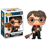 POP figure Harry Potter Harry with Firebolt & Feather Exclusive