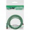 Câble de raccordement InLine® S / FTP PiMF Cat.6 250 MHz sans cuivre halogène vert 2 m