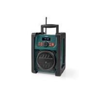 Radio DAB+ | Radio de Chantier | DAB+ / FM | 2.2 " | Écran noir blanc | Alimentation secteur / Alimenté par pile | Numérique | 1