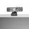 Webcam | Full HD@60fps / 4K@30fps | Mise au Point Automatique | Microphone intégré | Noir