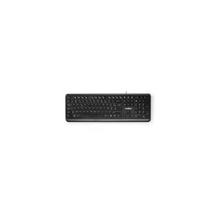 Clavier filaire | USB-A | Multimédia | AZERTY | Disposition France | Clavier numérique