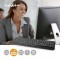 Clavier filaire | USB-A | Multimédia | QWERTY | Disposition Italie | Clavier numérique