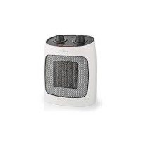 Chauffage céramique PTC | 1000 / 2000 W | 2 Modes de Chauffage | Thermostat réglable | Protection contre la surchauffe | Protect