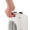 Chauffage céramique PTC | 1000 / 2000 W | 2 Modes de Chauffage | Thermostat réglable | Protection contre la surchauffe | Protect