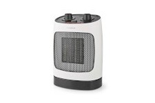 Chauffage céramique PTC | 1000 / 2000 W | 2 Modes de Chauffage | Thermostat réglable | Tourne automatiquement | Protection contr