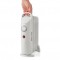 Radiateur mobile d'huile | 500 W | 5 Fins | Thermostat réglable | 1 Réglage de Chaleur | Blanc