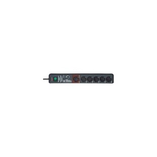 Secure-Tec, barrette d'alimentation 6 voies avec protection contre les surtensions et fonction Main-Follow (câble de 3 m et inte