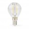 Lampe LED Ampoule E14 | G45 | 2 W | 250 lm | 2700 K | Blanc Chaud | 1 pièces | Clair